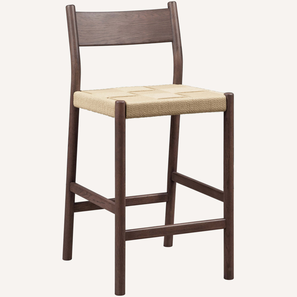 Asher Counter Stool, Walnut