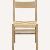 Asher Dining Chair, Natural, Set of 2