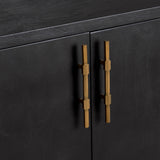 Ashford Sideboard, Black-Furniture - Storage-High Fashion Home