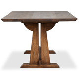 Ashwin Rectangular Dining Table, Brown Oak