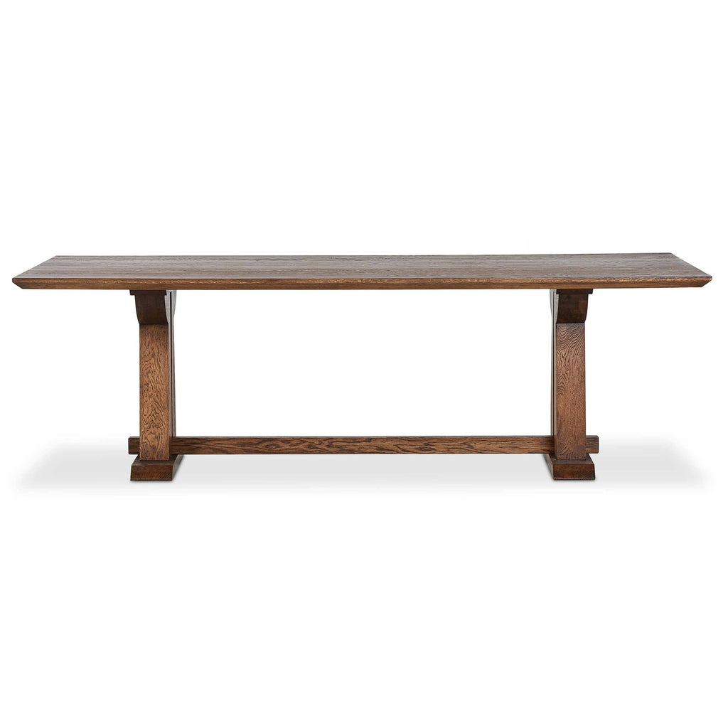 Ashwin Rectangular Dining Table, Brown Oak by Four Hands – High Fashion ...
