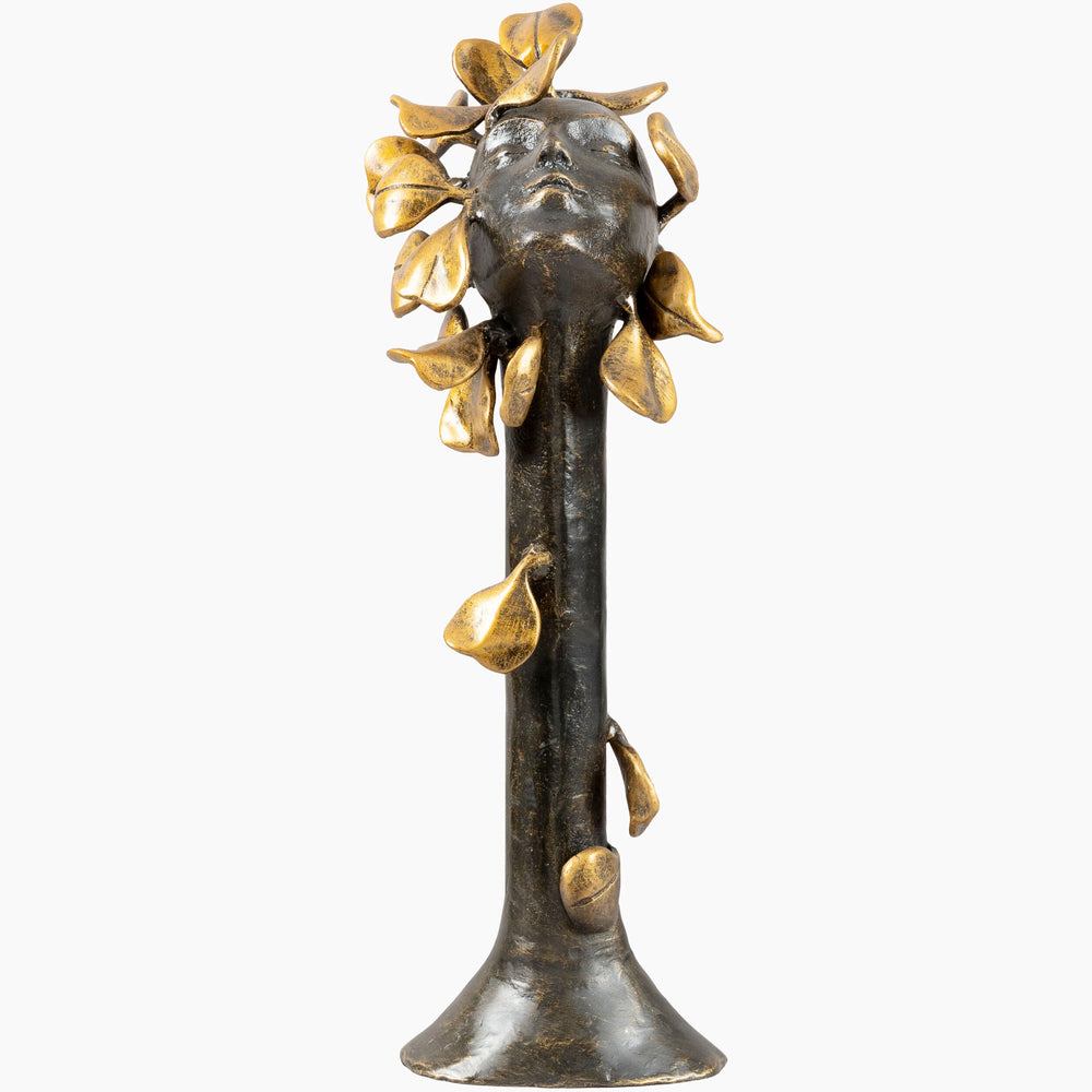 Asintmah Sculpture, Antiqued Bronze-Accessories-High Fashion Home