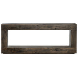 Aspen Console Table, Brown Wash-Furniture - Accent Tables-High Fashion Home