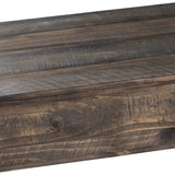 Aspen Console Table, Brown Wash-Furniture - Accent Tables-High Fashion Home