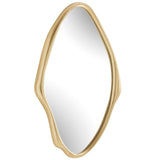 Aster Mirror, Antique Gold