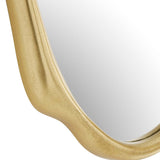 Aster Mirror, Antique Gold
