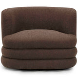 Astor Swivel Chair, Brown