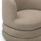 Astor Swivel Chair, Taupe