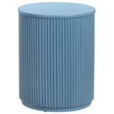 Astoria Accent Table, Blue-Furniture - Accent Tables-High Fashion Home