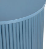 Astoria Accent Table, Blue-Furniture - Accent Tables-High Fashion Home