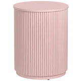 Astoria Accent Table, Pink-Furniture - Accent Tables-High Fashion Home