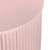 Astoria Accent Table, Pink-Furniture - Accent Tables-High Fashion Home