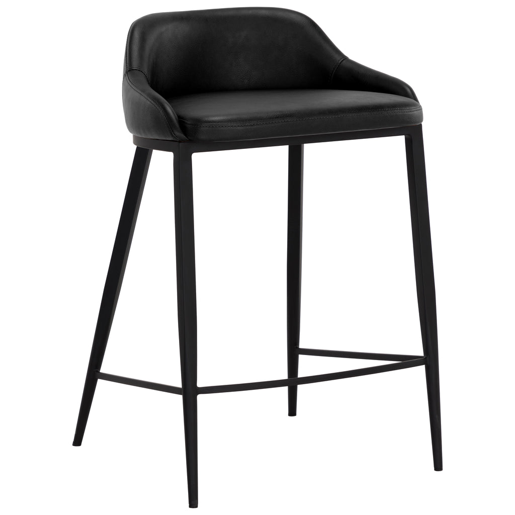 Astra Bar & Counter Stool, Nightfall Black – High Fashion Home