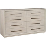 Astrid 8 Drawer Dresser, White Oak-Furniture - Storage-High Fashion Home