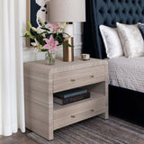 Atherton Nightstand, Sand-Furniture - Bedroom-High Fashion Home