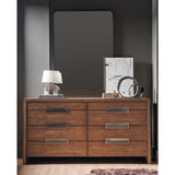Atlas 8 Drawer Dresser, Medium Brown-Furniture - Storage-High Fashion Home