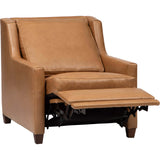 Atlas Leather Power Recliner, Libby Camel-Furniture - Chair-High Fashion Home