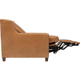 Atlas Leather Power Recliner, Libby Camel-Furniture - Chair-High Fashion Home