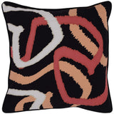 Atlas Outdoor Pillow, Black Multi-Accessories-High Fashion Home