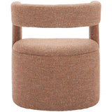 Atria Chair and Ottoman, Tawny Brown