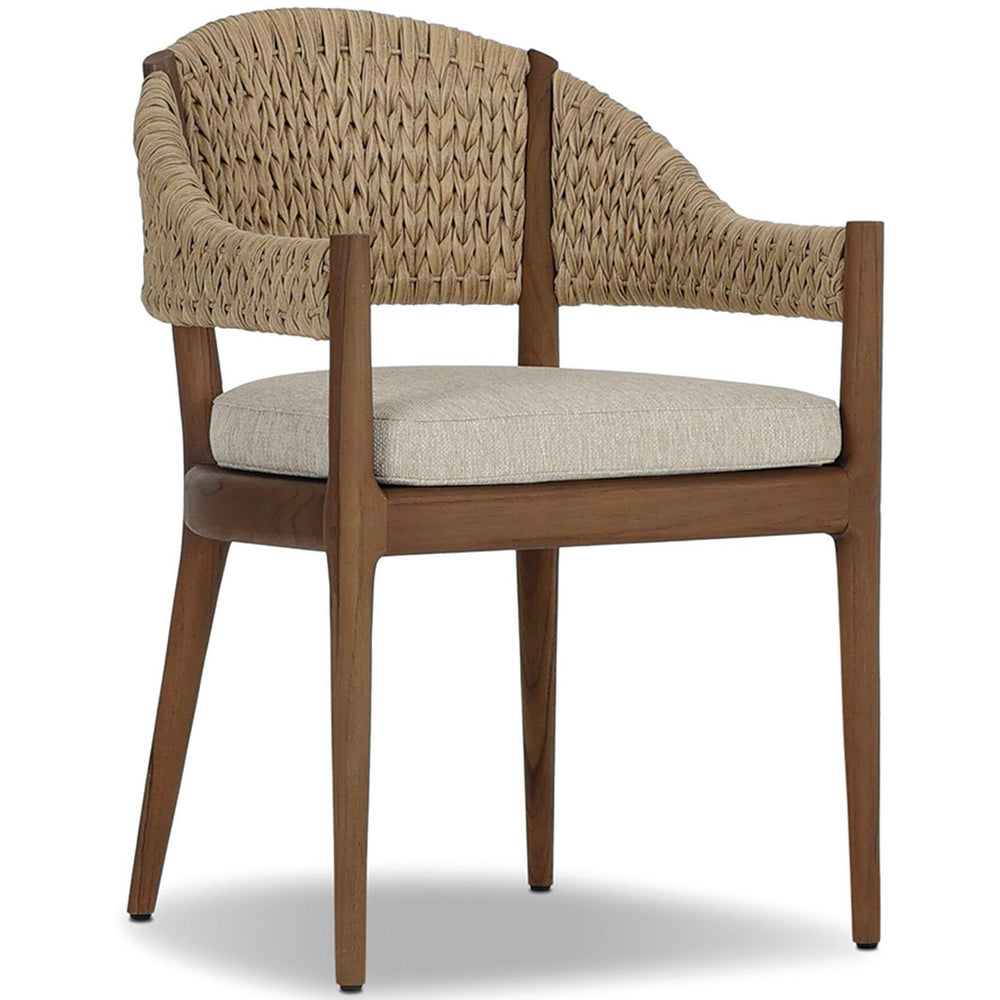 Atwood Outdoor Dining Armchair, Ellor Beige by Four Hands-Furniture - Outdoor-High Fashion Home