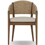 Atwood Outdoor Dining Armchair, Ellor Beige by Four Hands-Furniture - Outdoor-High Fashion Home