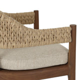 Atwood Outdoor Dining Armchair, Ellor Beige by Four Hands-Furniture - Outdoor-High Fashion Home