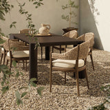 Atwood Outdoor Dining Armchair, Ellor Beige by Four Hands-Furniture - Outdoor-High Fashion Home