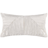 Aubry Lumbar Pillow, Ivory-Accessories-High Fashion Home