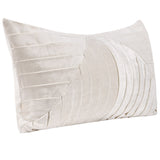 Aubry Lumbar Pillow, Ivory-Accessories-High Fashion Home