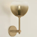 August Wall Sconce, Patina Brass