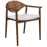 Augusta Dining Chair, Off-White, Set of 2