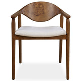 Augusta Dining Chair, Off-White, Set of 2