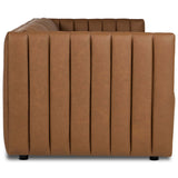 Augustine Leather Sofa, Maestro Cigar by Four Hands