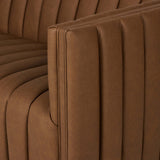 Augustine Leather Sofa, Maestro Cigar by Four Hands