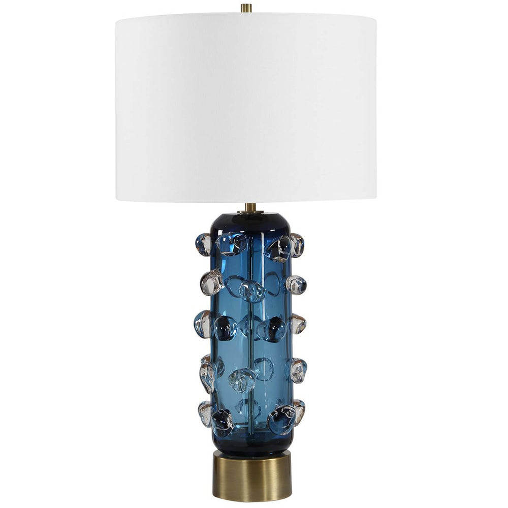 Aura Table Lamp, Blue