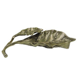 Autumn Leaf Tray, Gold-Accessories-High Fashion Home