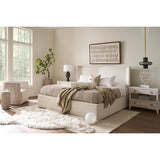 Avaline 2 Drawer Nightstand, White Oak-Furniture - Bedroom-High Fashion Home