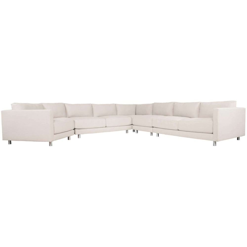 Avanni Outdoor 5 Piece Sectional, 6016-000