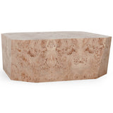 Avena Square Coffee Table, Natural-Furniture - Accent Tables-High Fashion Home