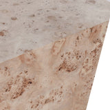 Avena Square Coffee Table, Natural-Furniture - Accent Tables-High Fashion Home