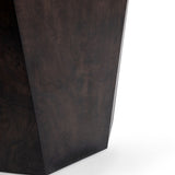 Avena Square End Table, Brown-Furniture - Accent Tables-High Fashion Home