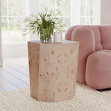Avena Square End Table, Natural