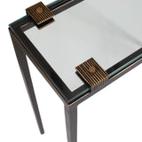 Averona Accent Table, Clear-Furniture - Accent Tables-High Fashion Home