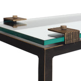 Averona Accent Table, Clear-Furniture - Accent Tables-High Fashion Home