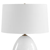 Avery Table Lamp, White