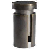 Avi Accent Table, Blacken Brass-Furniture - Accent Tables-High Fashion Home