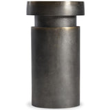 Avi Accent Table, Blacken Brass-Furniture - Accent Tables-High Fashion Home