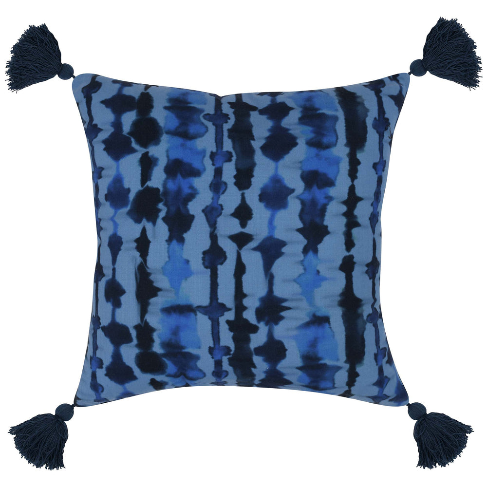 Avila Outdoor Pillow, Blue-Accessories-High Fashion Home