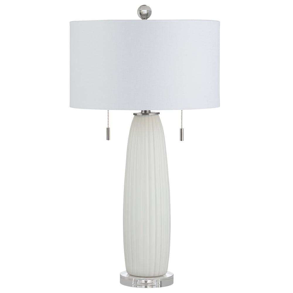 Avril Table Lamp, White-Lighting-High Fashion Home